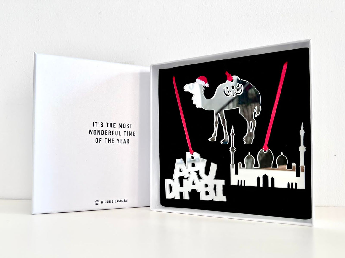 Abu Dhabi Theme Acrylic Tree Decoration Box Set