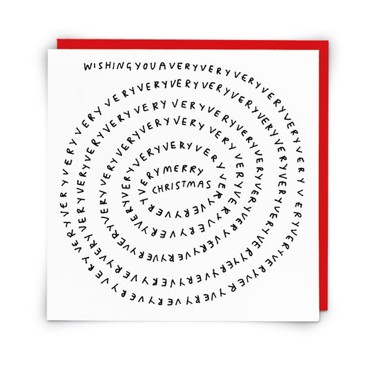 Christmas Card - Very Very Merry