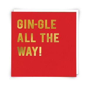 Christmas Card - Gin-gle