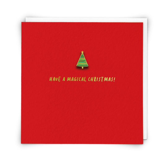 Christmas Card - Magical Christmas - Enamel Pin